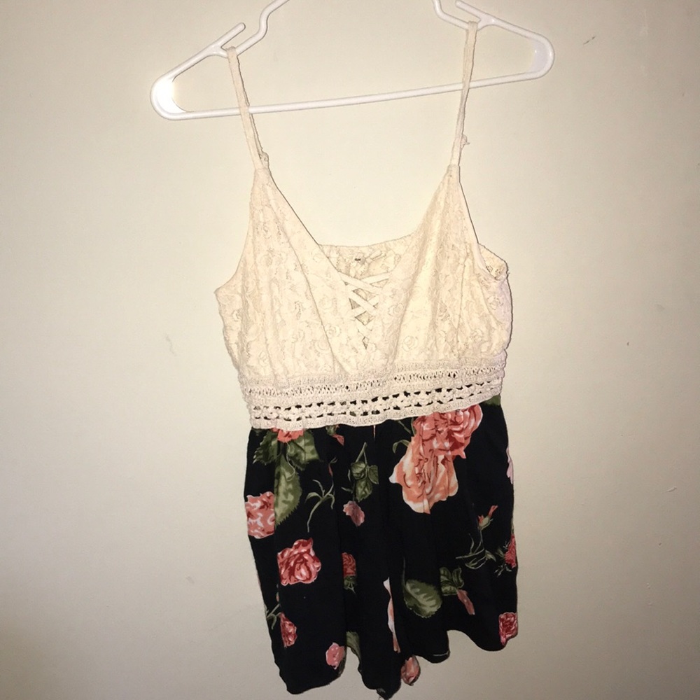 Adjustable Straps Romper